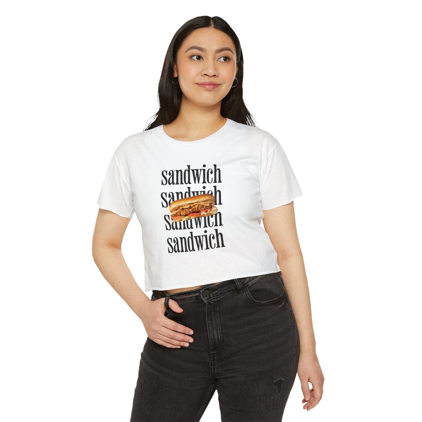 CHEESESTEAK SANDWICH - Bread (Crop Top)