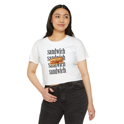 CHEESESTEAK SANDWICH - Bread (Crop Top)