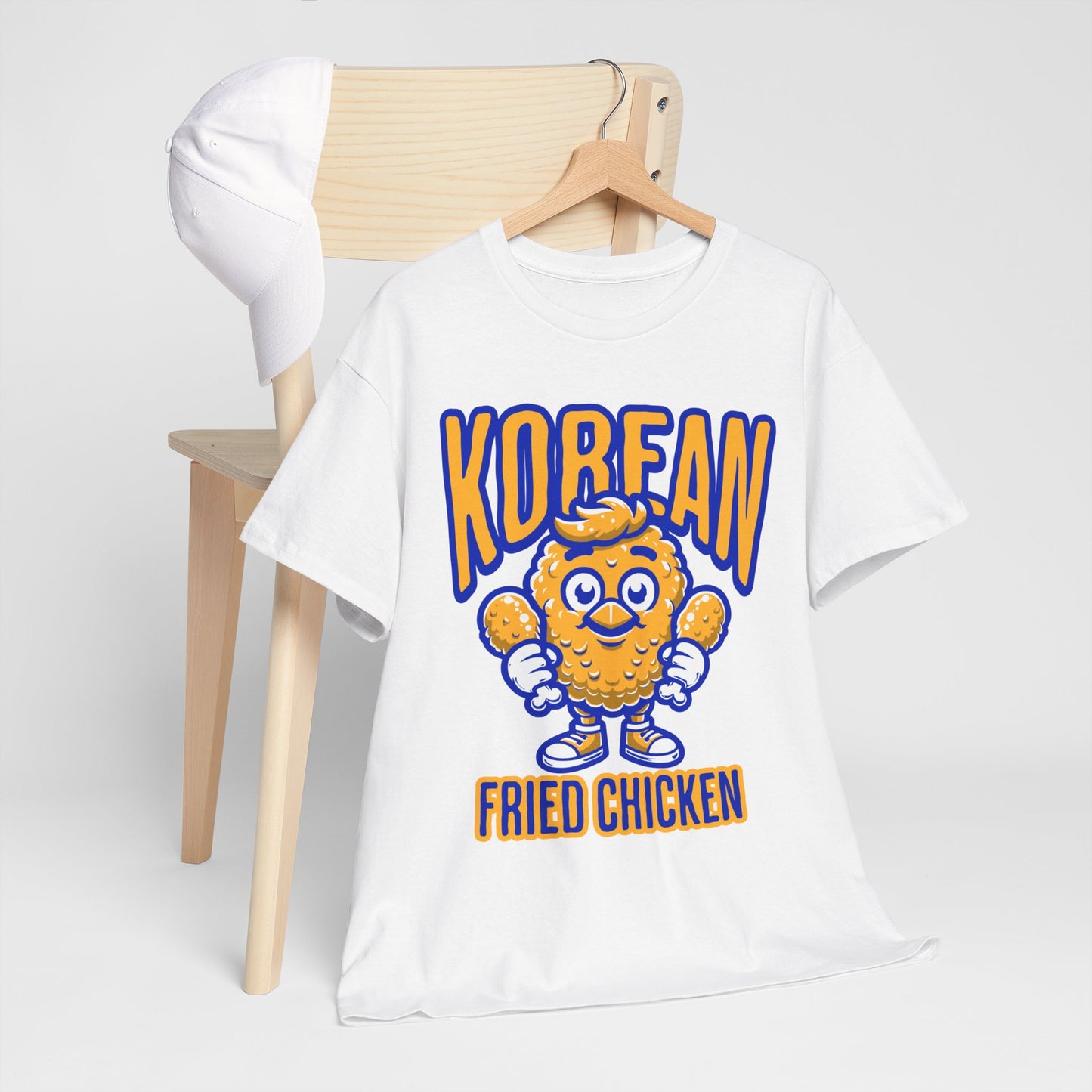 KOREAN FRIED CHICKEN - Korean Food (Basic Tee)