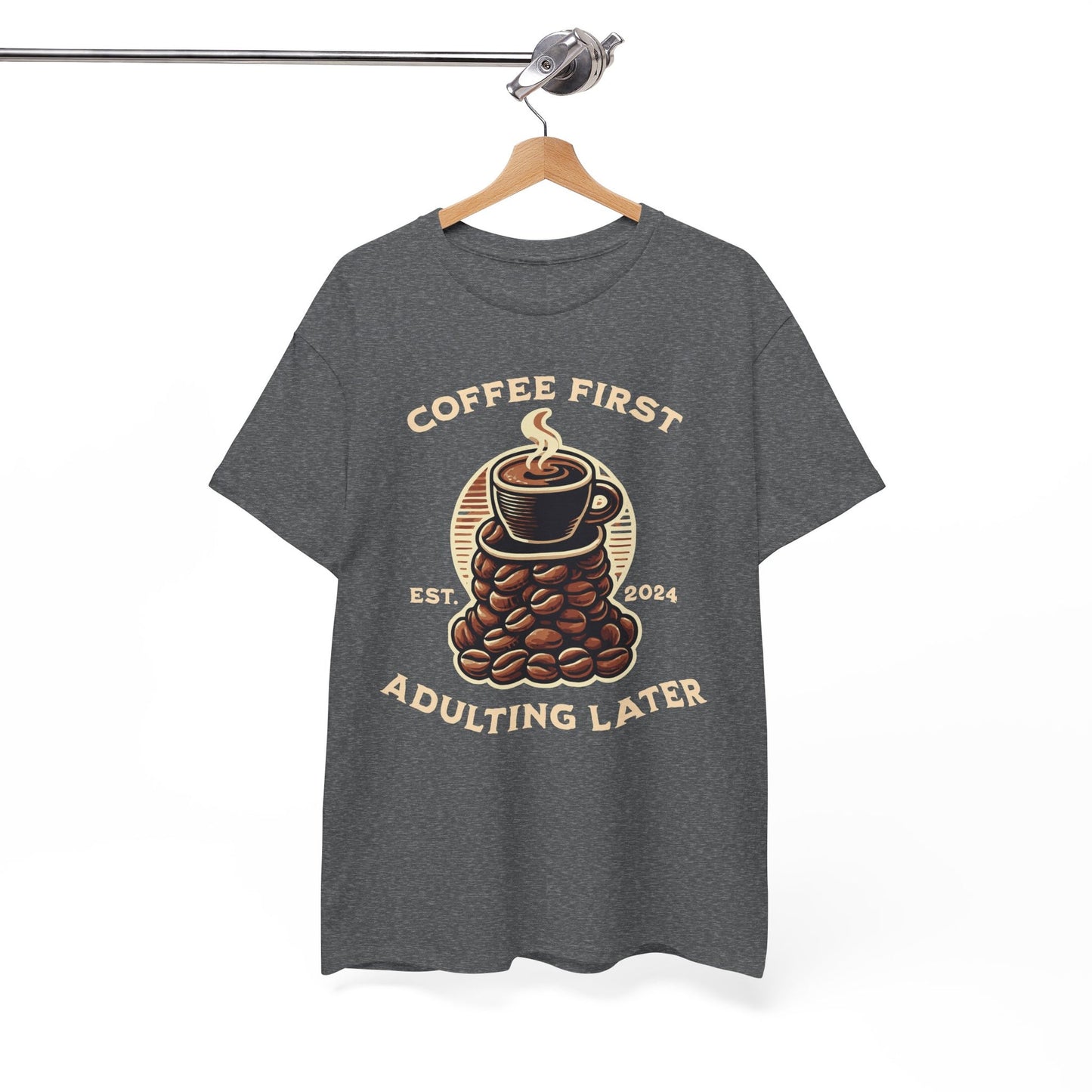 ORANGE AMERICANO - Coffee (Basic Tee)