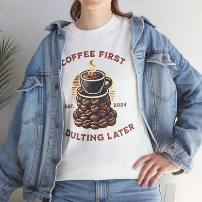 ORANGE AMERICANO - Coffee (Basic Tee)