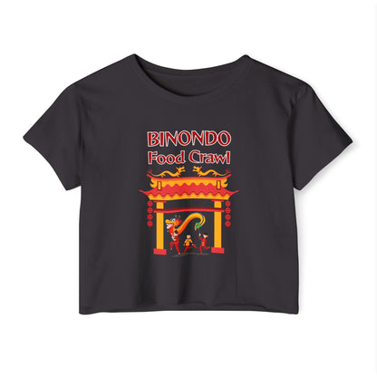 BINONDO FOOD CRAWL 2 (Fil-Chi Collection) - Filipino Food (Crop Top)