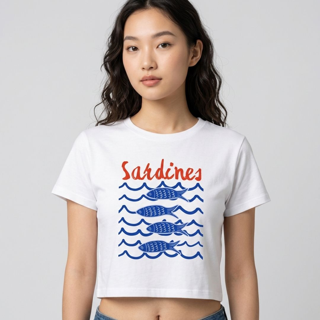 GINISANG SARDINAS - Filipino Food (Crop Top)