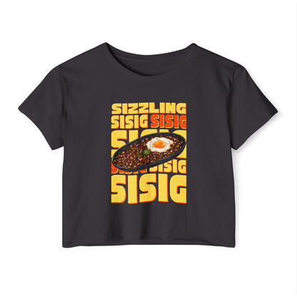 PORK SISIG - Filipino Food (Crop Top)