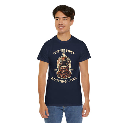 ORANGE AMERICANO - Coffee (Basic Tee)