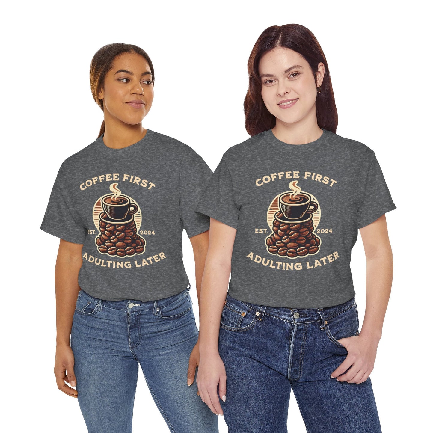 ORANGE AMERICANO - Coffee (Basic Tee)