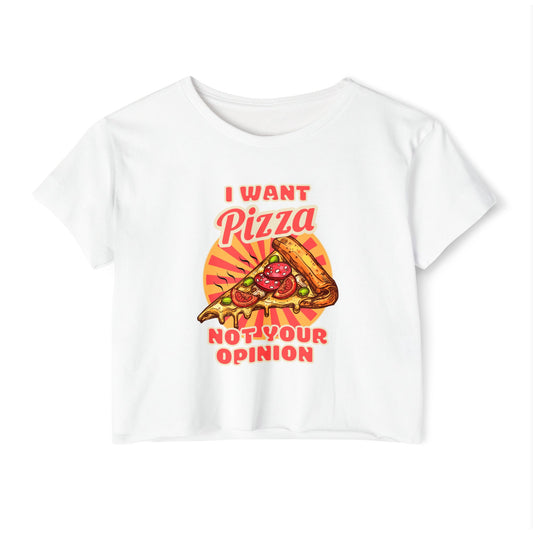 BBQ CHICKEN - Pizza (Crop Top)