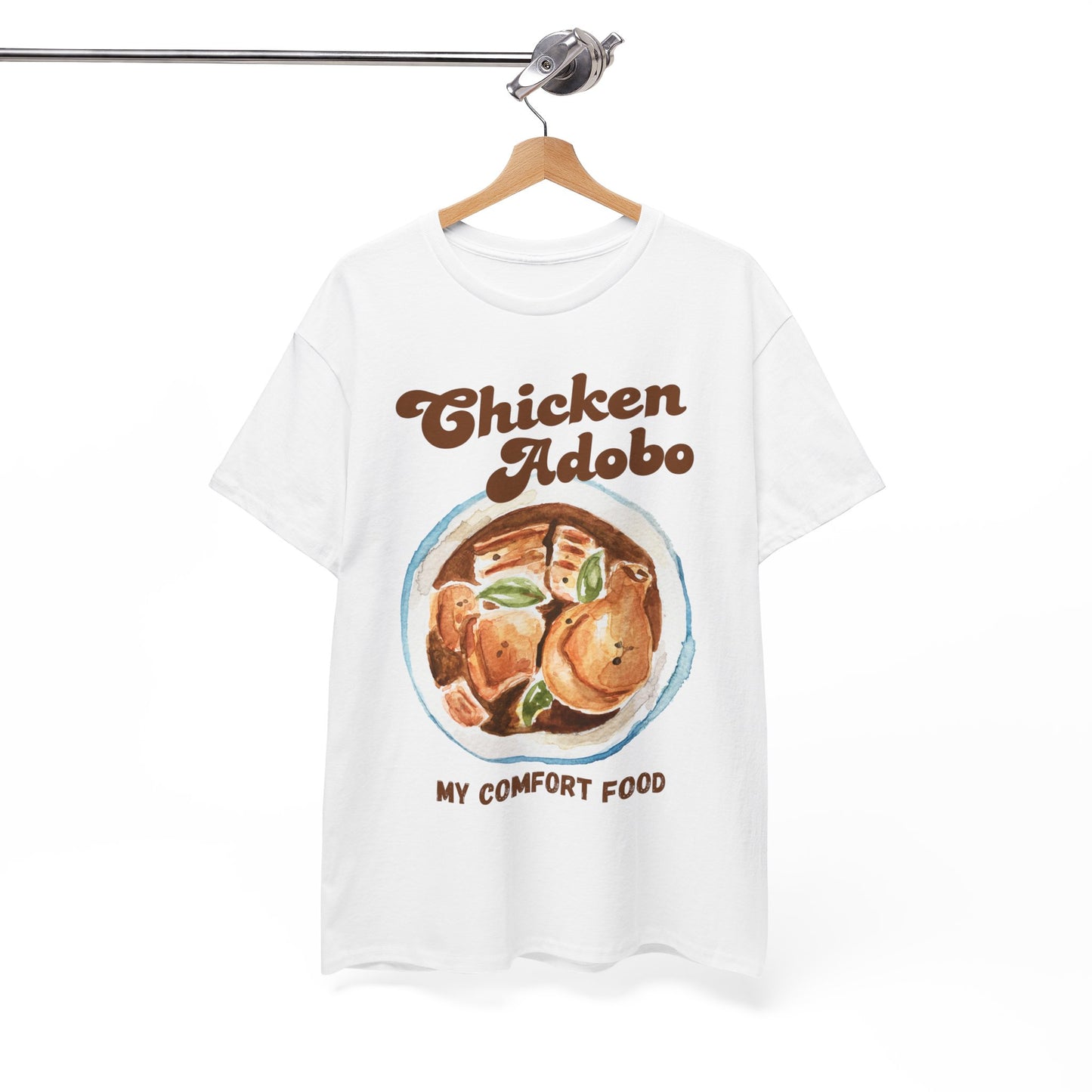 CHICKEN ADOBO 1 - Filipino Food (Basic Tee)