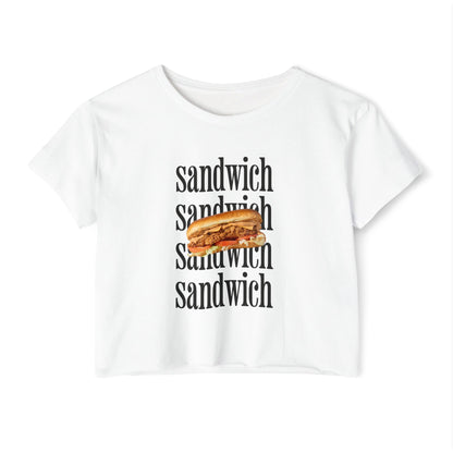 CHEESESTEAK SANDWICH - Bread (Crop Top)