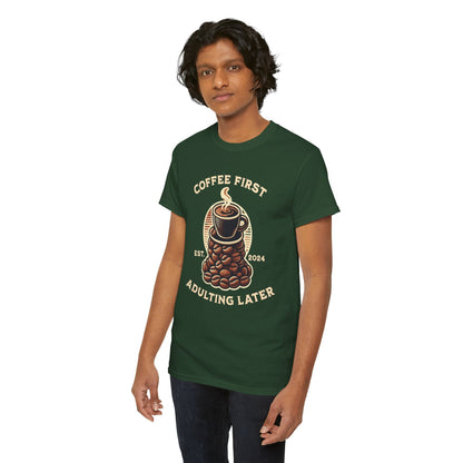ORANGE AMERICANO - Coffee (Basic Tee)