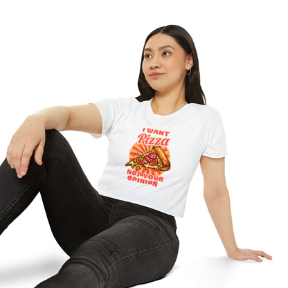BBQ CHICKEN - Pizza (Crop Top)
