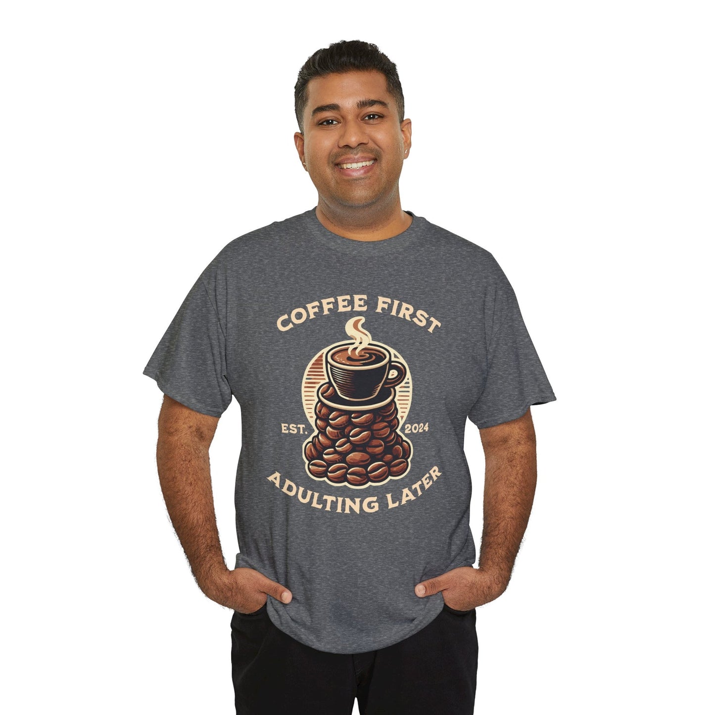 ORANGE AMERICANO - Coffee (Basic Tee)