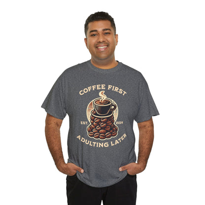 ORANGE AMERICANO - Coffee (Basic Tee)