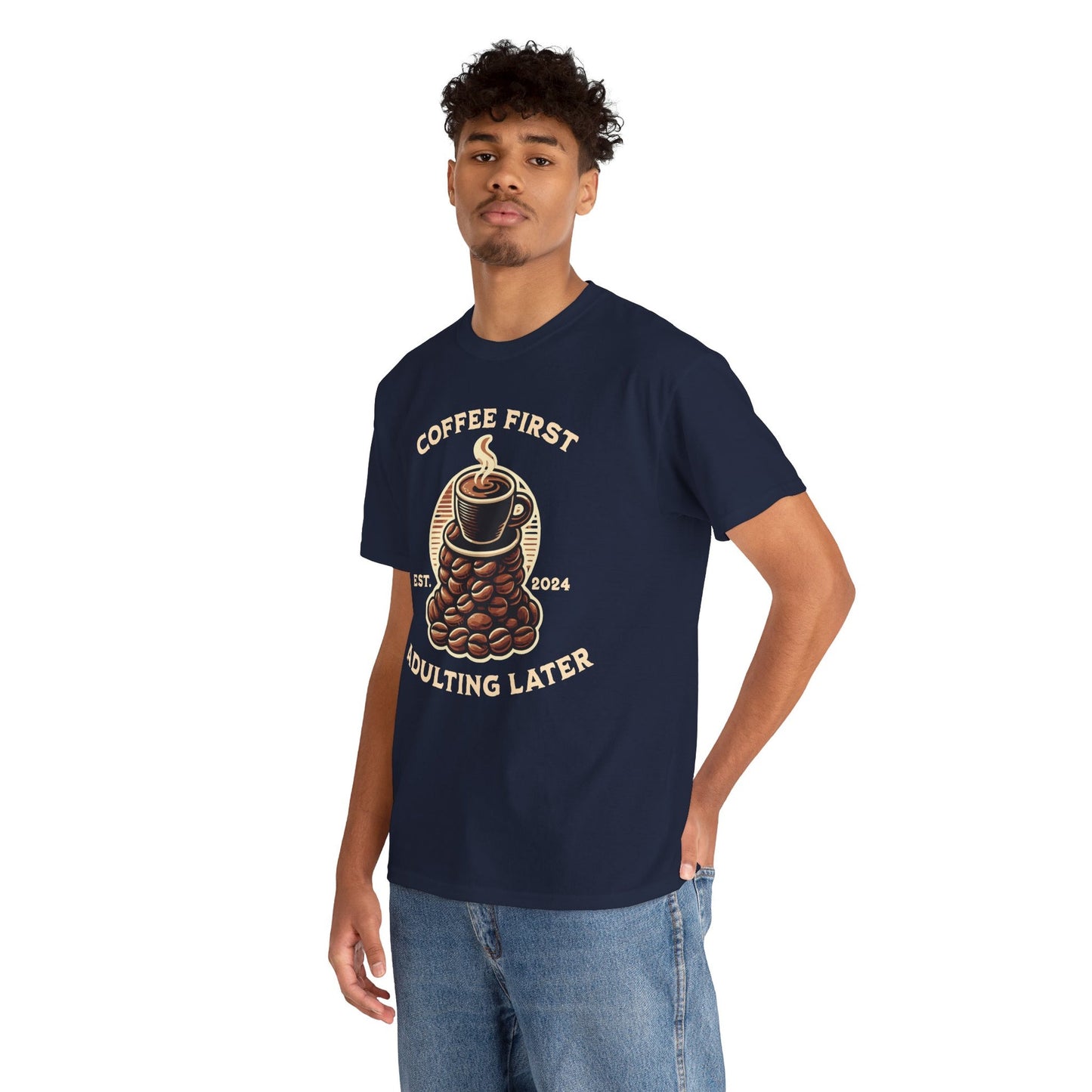 ORANGE AMERICANO - Coffee (Basic Tee)
