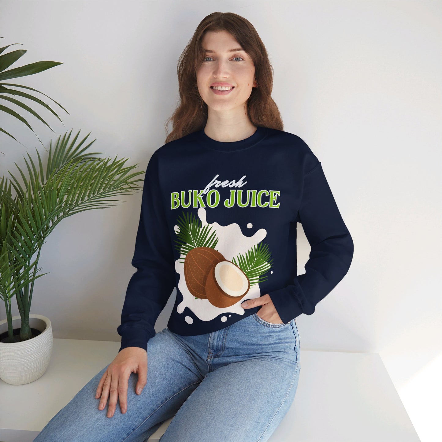 FRESH BUKO JUICE - Filipino Food (Sweatshirt)