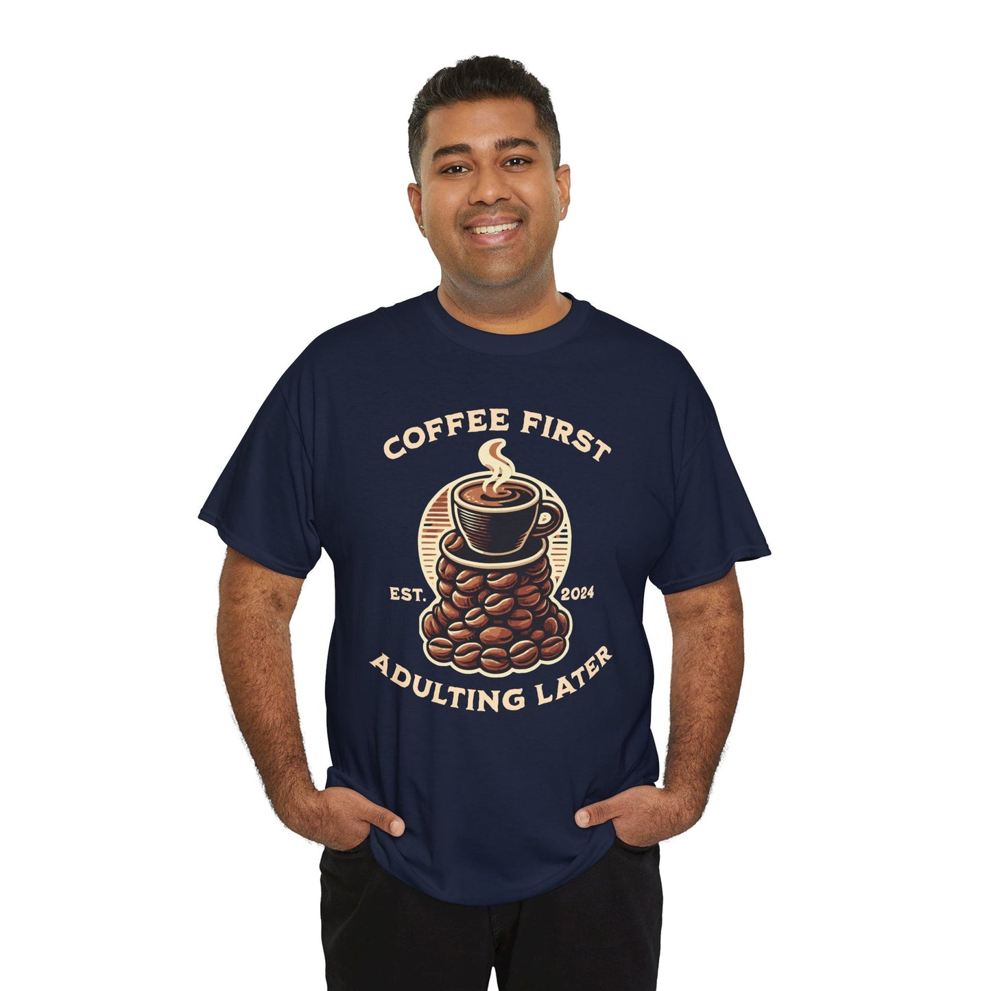 ORANGE AMERICANO - Coffee (Basic Tee)