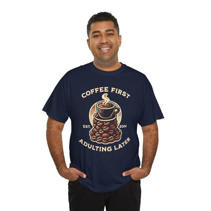 ORANGE AMERICANO - Coffee (Basic Tee)