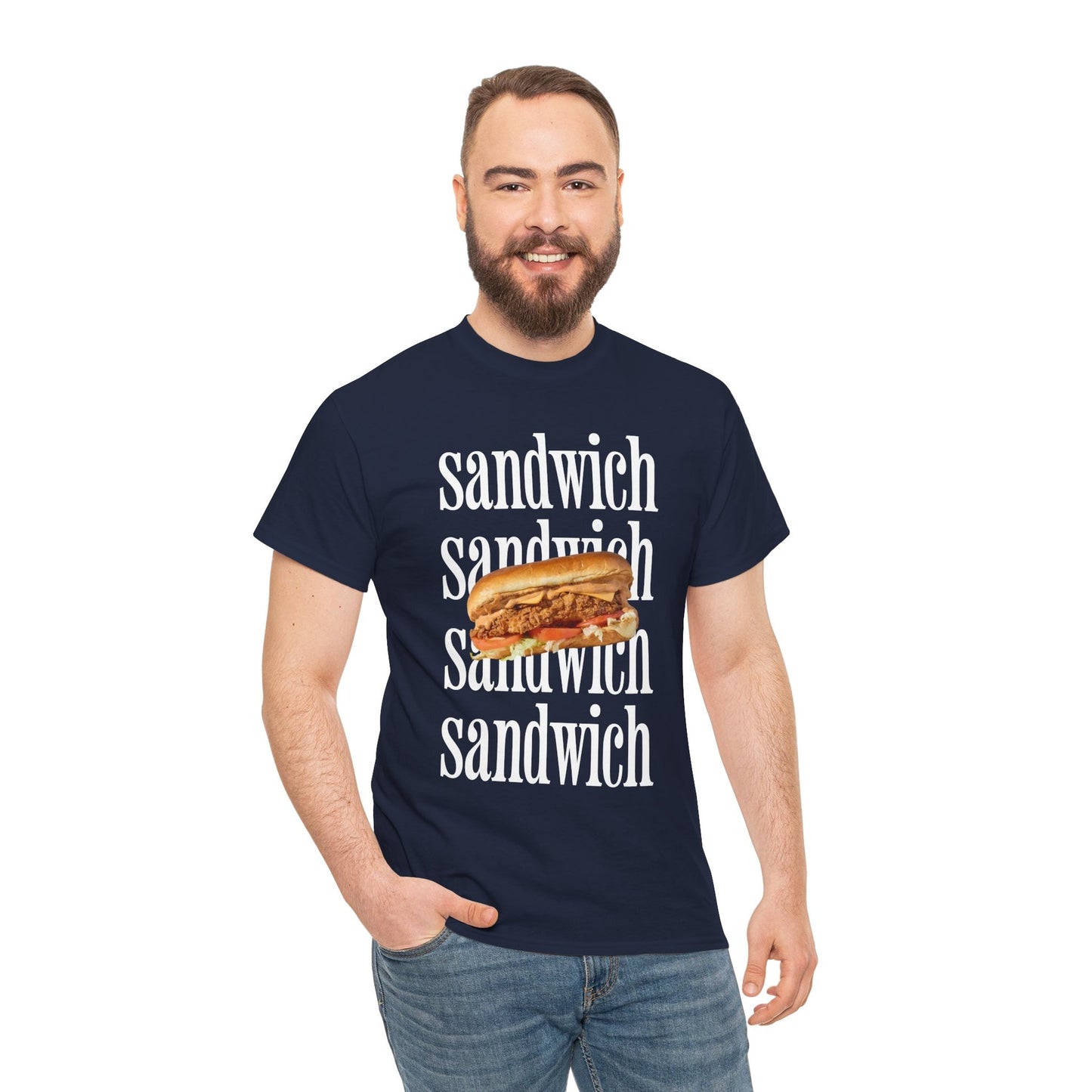 CHEESESTEAK SANDWICH - Bread (Basic Tee)