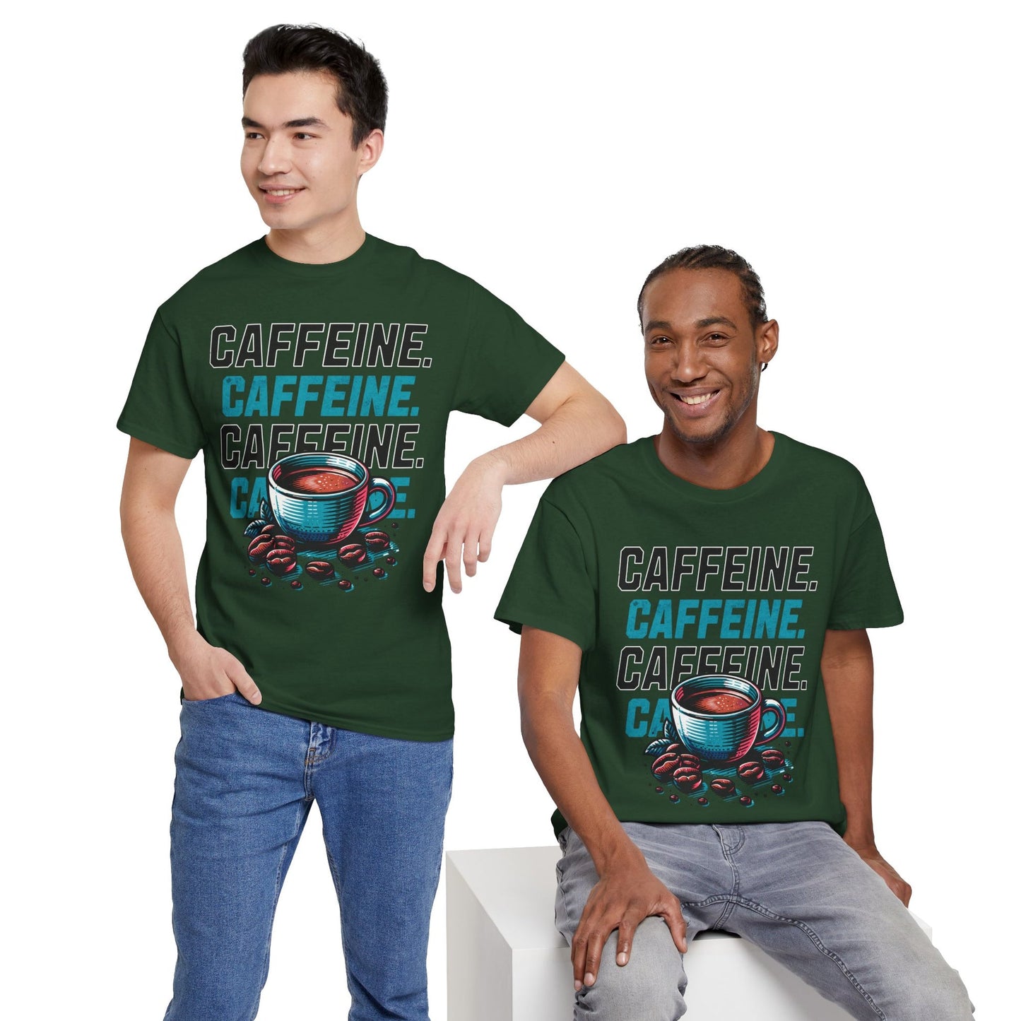 ALL AMERICANA - Coffee (Basic Tee)