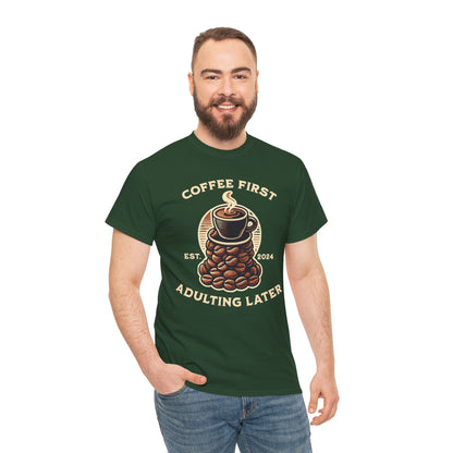 ORANGE AMERICANO - Coffee (Basic Tee)