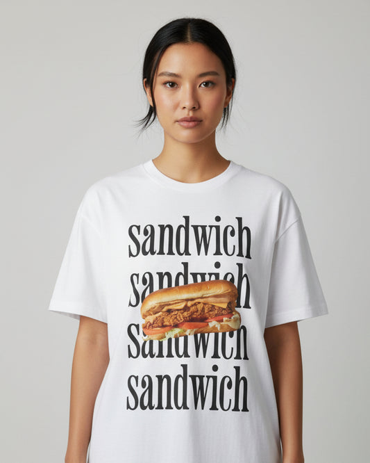 CHEESESTEAK SANDWICH - Bread (Basic Tee)