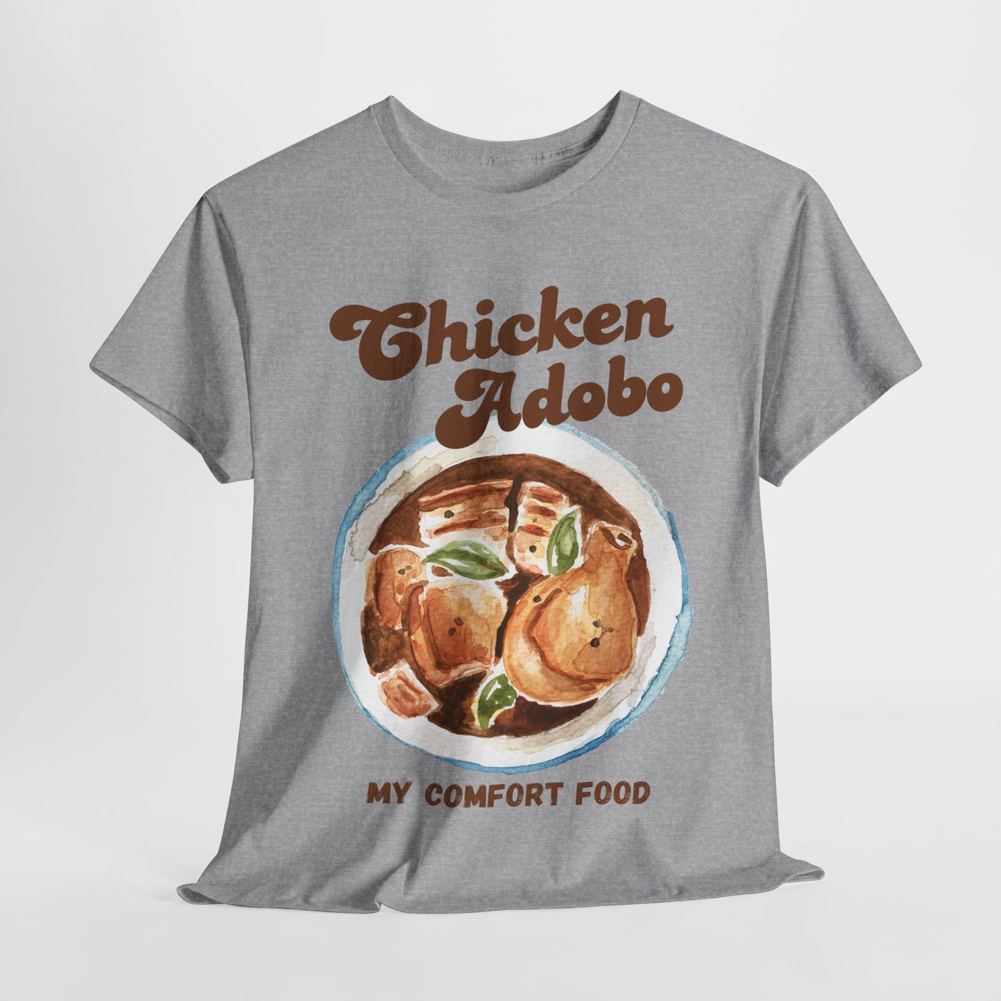 CHICKEN ADOBO 1 - Filipino Food (Basic Tee)