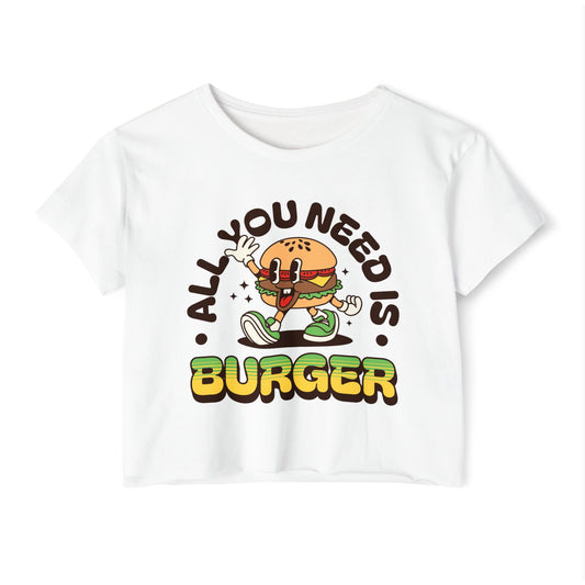 MAPLE BACON BURGER - Burger (Crop Top)