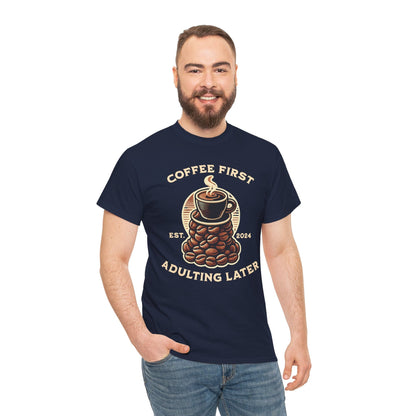 ORANGE AMERICANO - Coffee (Basic Tee)