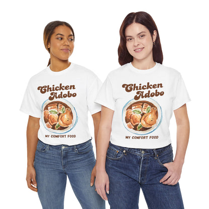 CHICKEN ADOBO 1 - Filipino Food (Basic Tee)