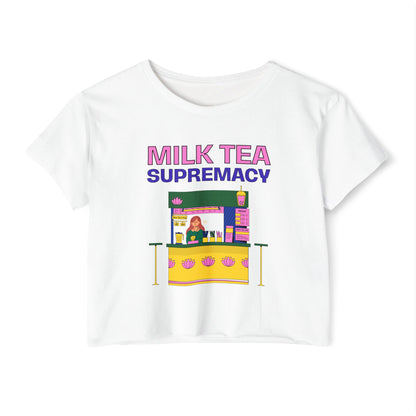CARAMEL MILK TEA - Drinks (Crop Top)