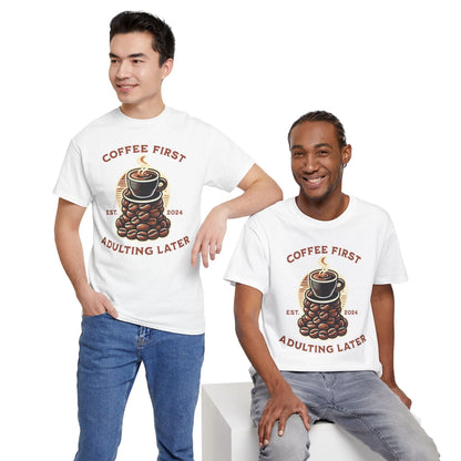 ORANGE AMERICANO - Coffee (Basic Tee)