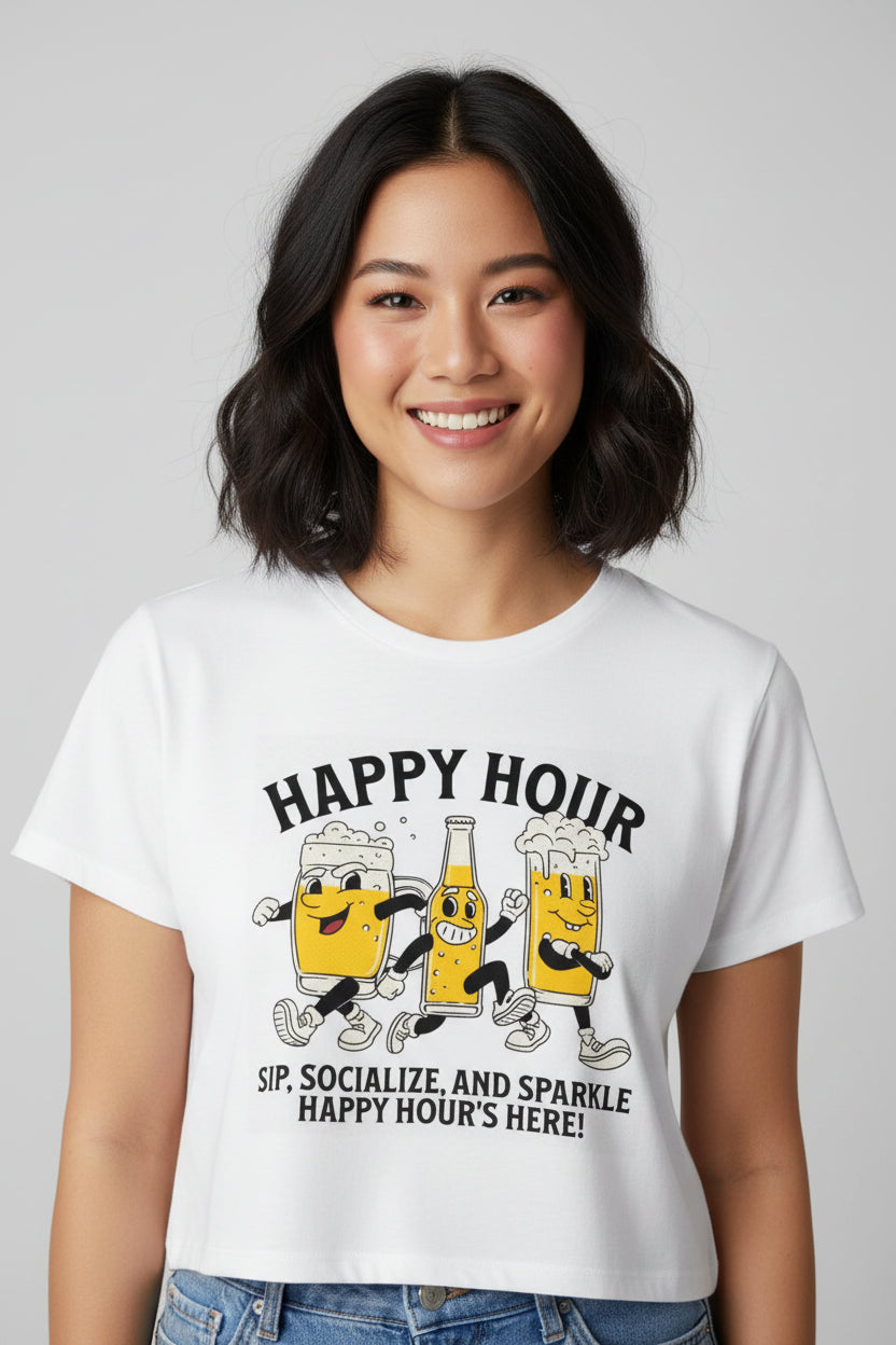 ALE - Drinks (Crop Top) - YUMMIFY