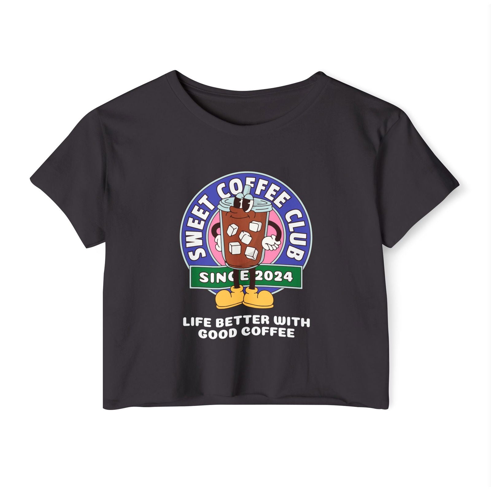 AMERICANO - Coffee (Crop Top) - YUMMIFY