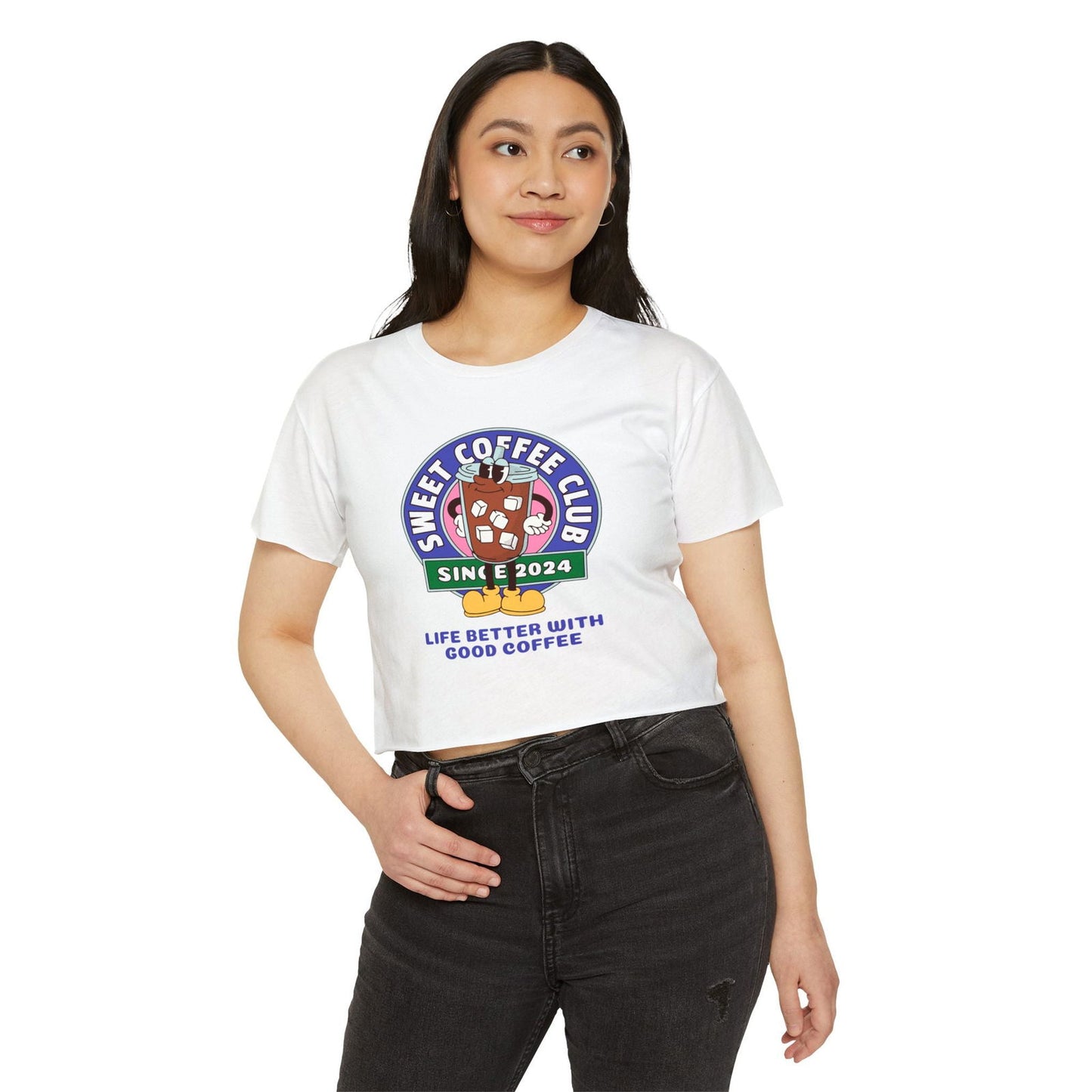 AMERICANO - Coffee (Crop Top) - YUMMIFY