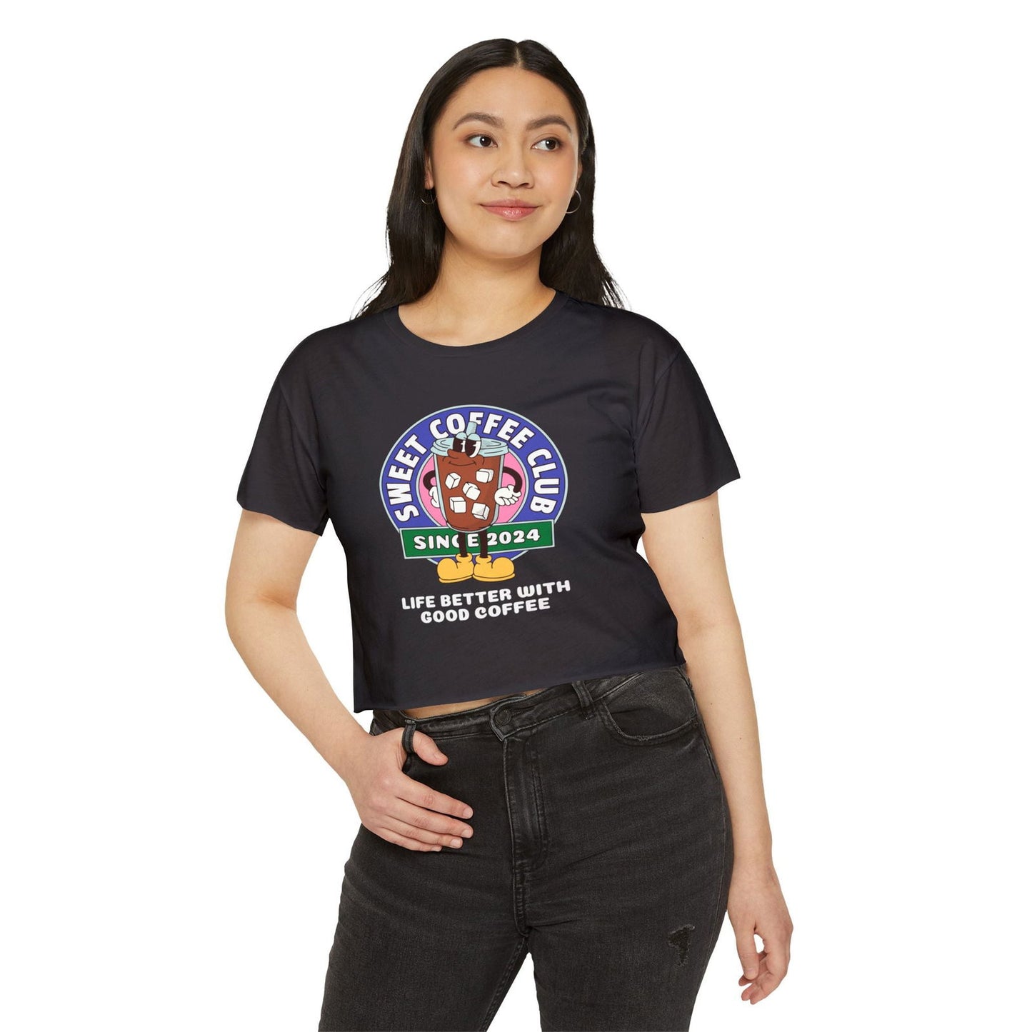 AMERICANO - Coffee (Crop Top) - YUMMIFY