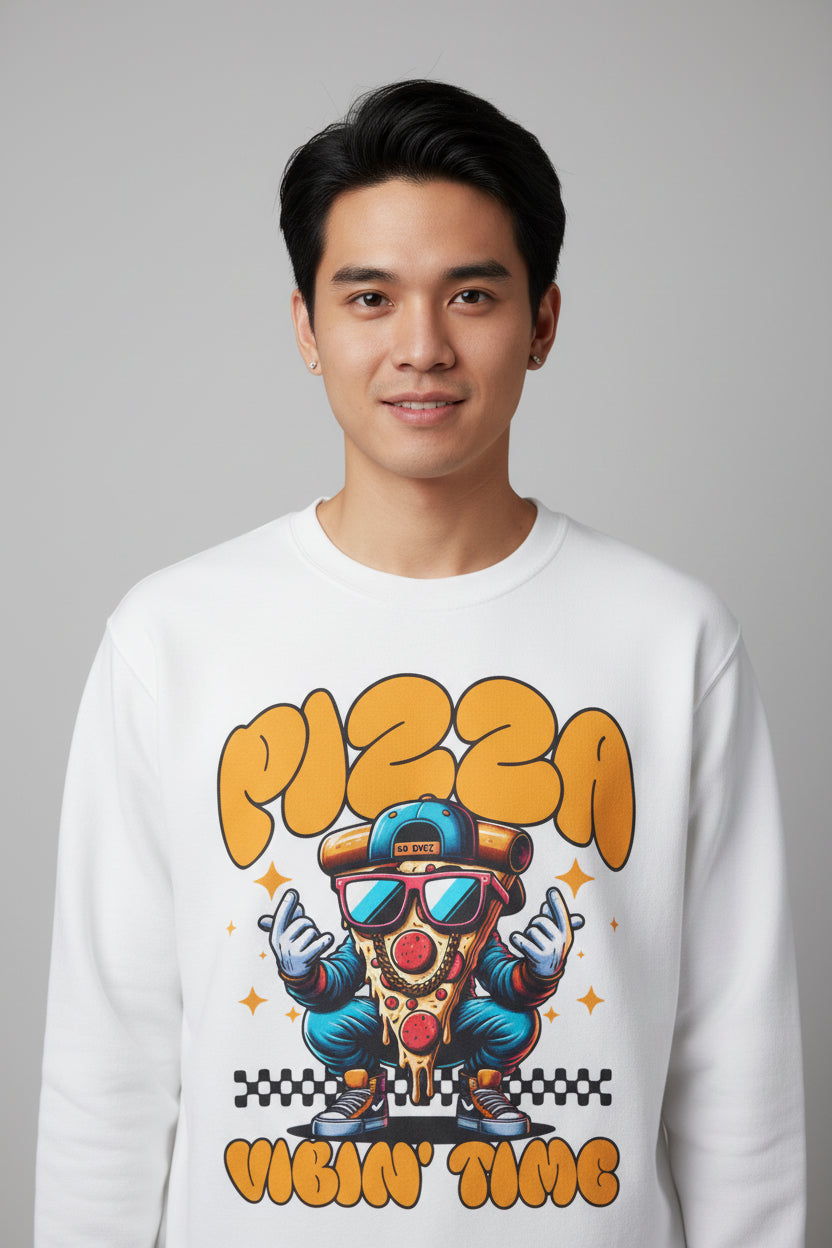 APPLE & CHEDDAR - Pizza (Sweatshirt) - YUMMIFY