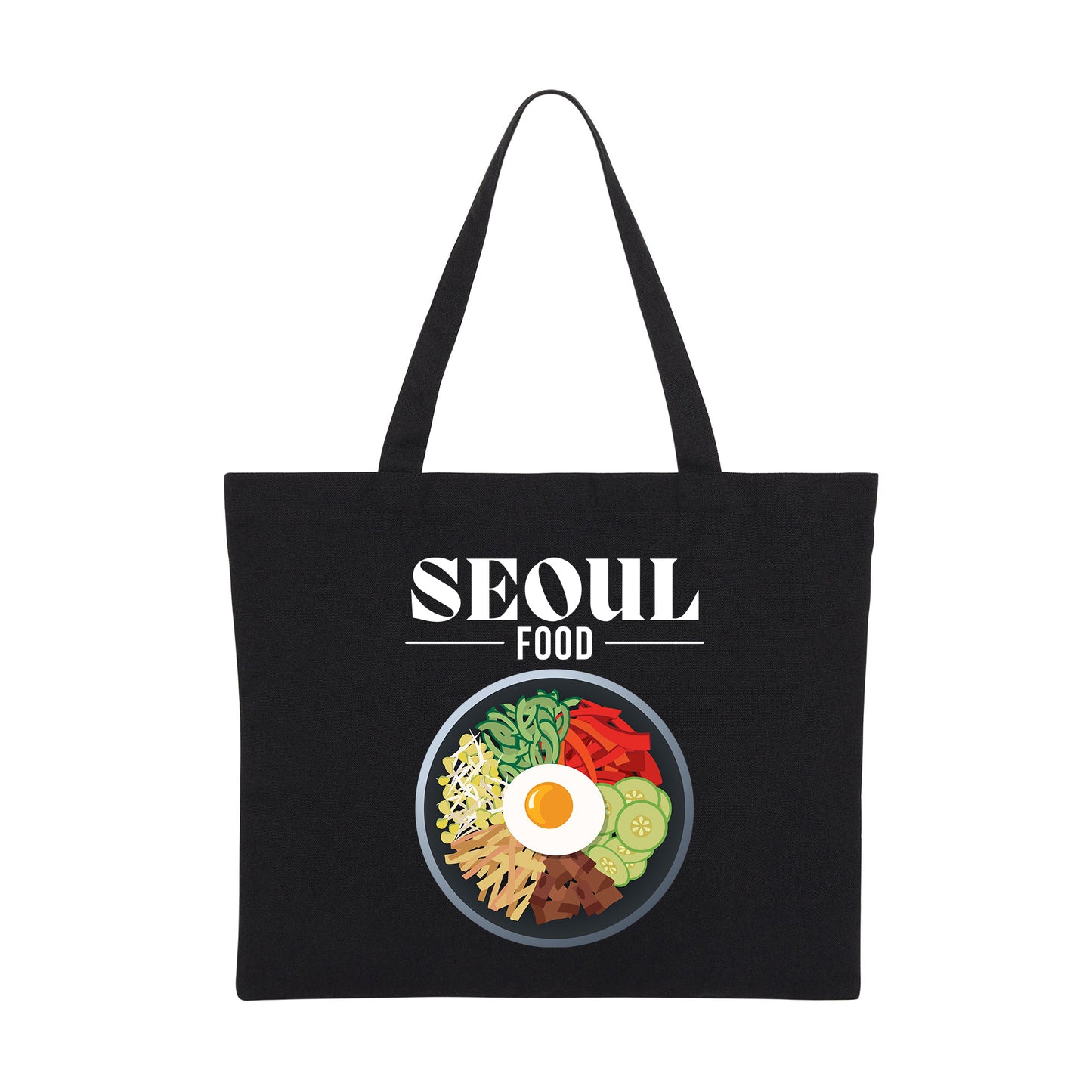 BIBIMBAP 1 - Korean Food (Tote Bag)