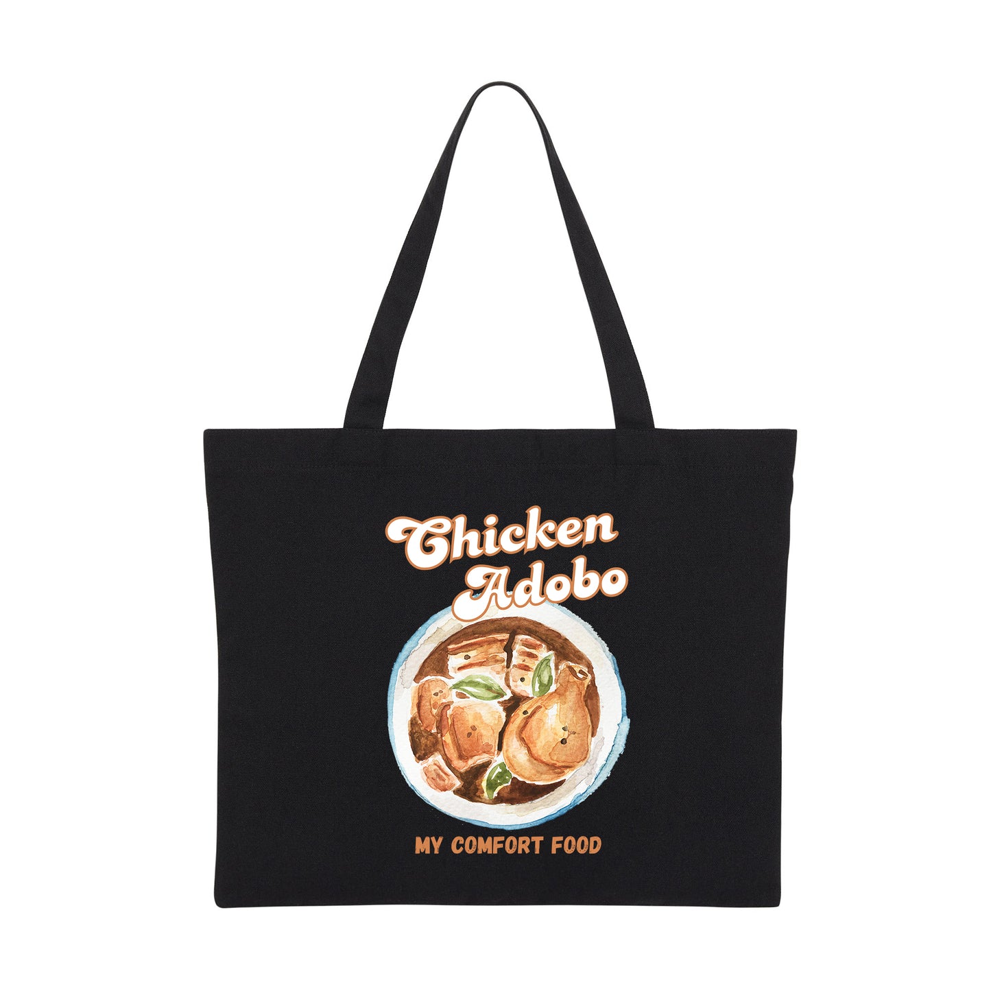 CHICKEN ADOBO 1 - Filipino Food (Tote Bag)