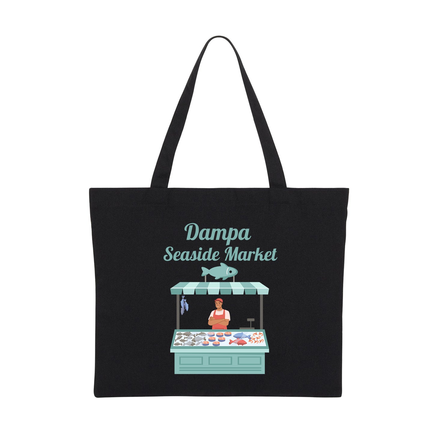 DAMPA SEASIDE MARKET 1 - Filipino Food (Tote Bag)