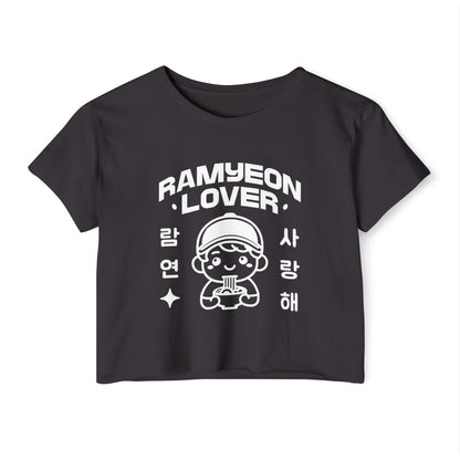 RA-MYOEN - Korean Food (Crop Top)