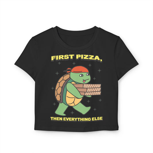 HAWAIIAN HAM - Pizza (Crop Top)