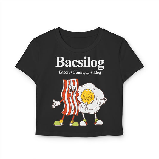 BACSILOG - Filipino Food (Crop Top)