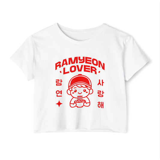 RA-MYOEN - Korean Food (Crop Top)
