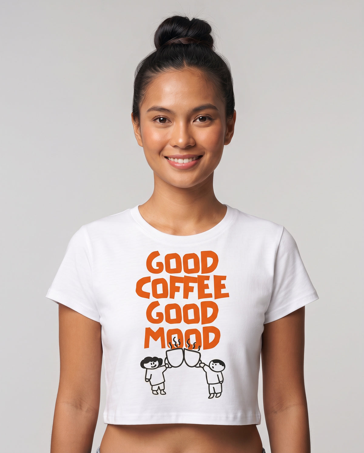 KAPE MODE - Coffee (Crop Top)