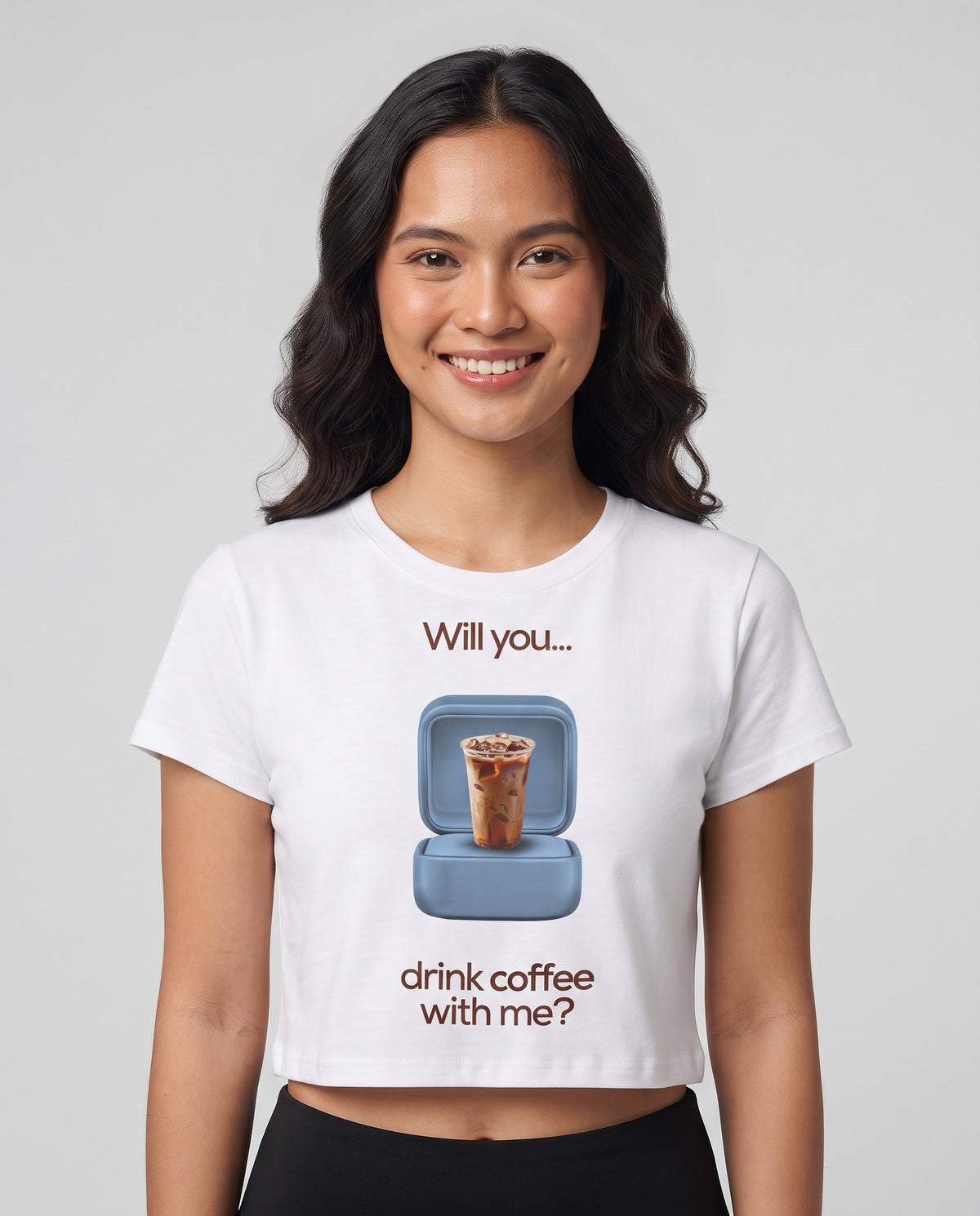 CAFFEINE CULTURE - Coffee (Crop Top)
