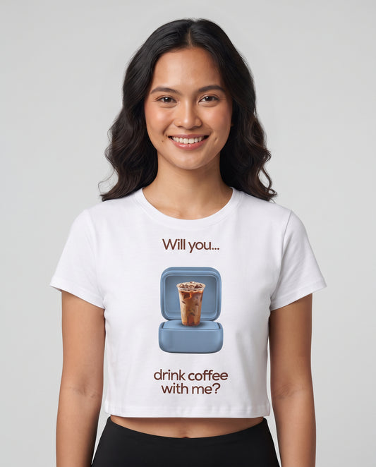 CAFFEINE CULTURE - Coffee (Crop Top)