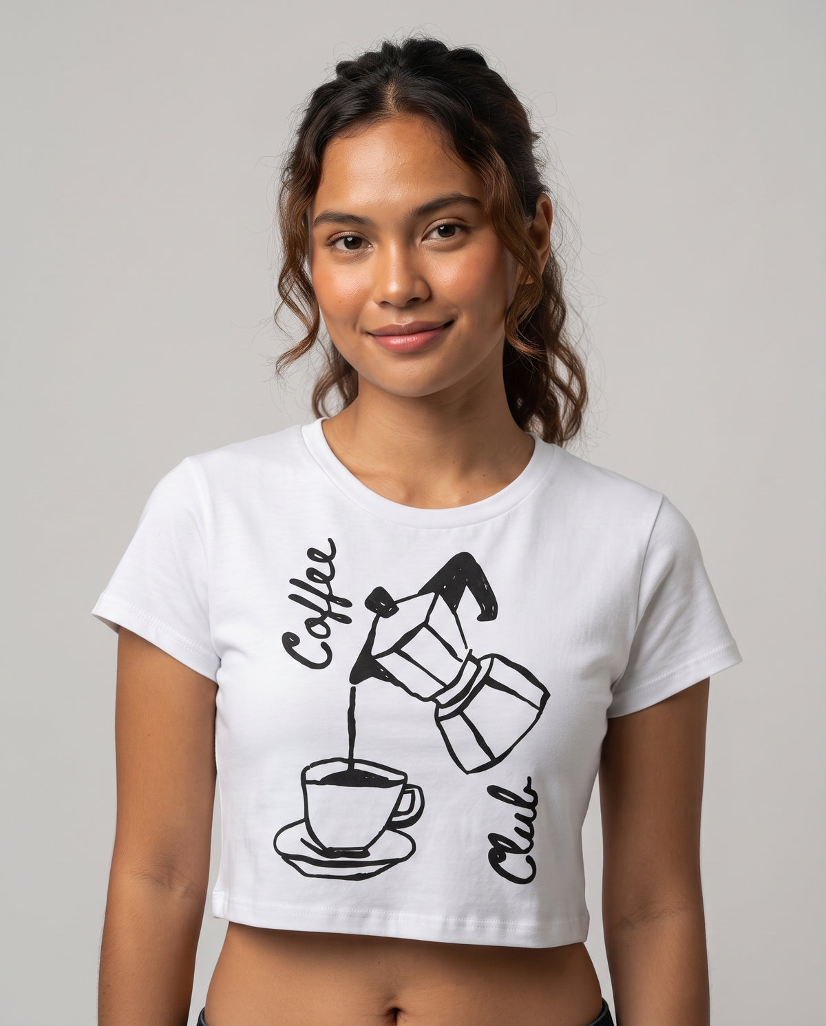 DAILY GRIND - Coffee (Crop Top)