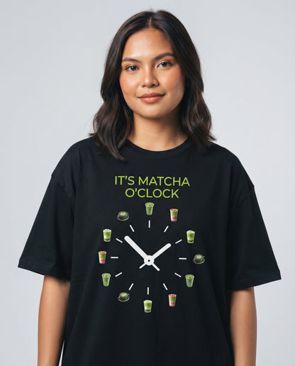 MATCHA O'CLOCK - Drinks (Basic Tee)