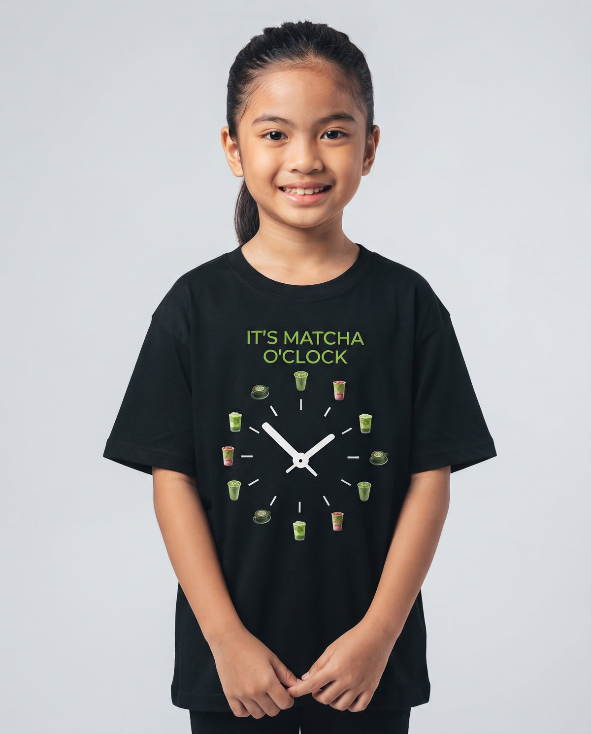 MATCHA O'CLOCK - Drinks (Kids Tee)