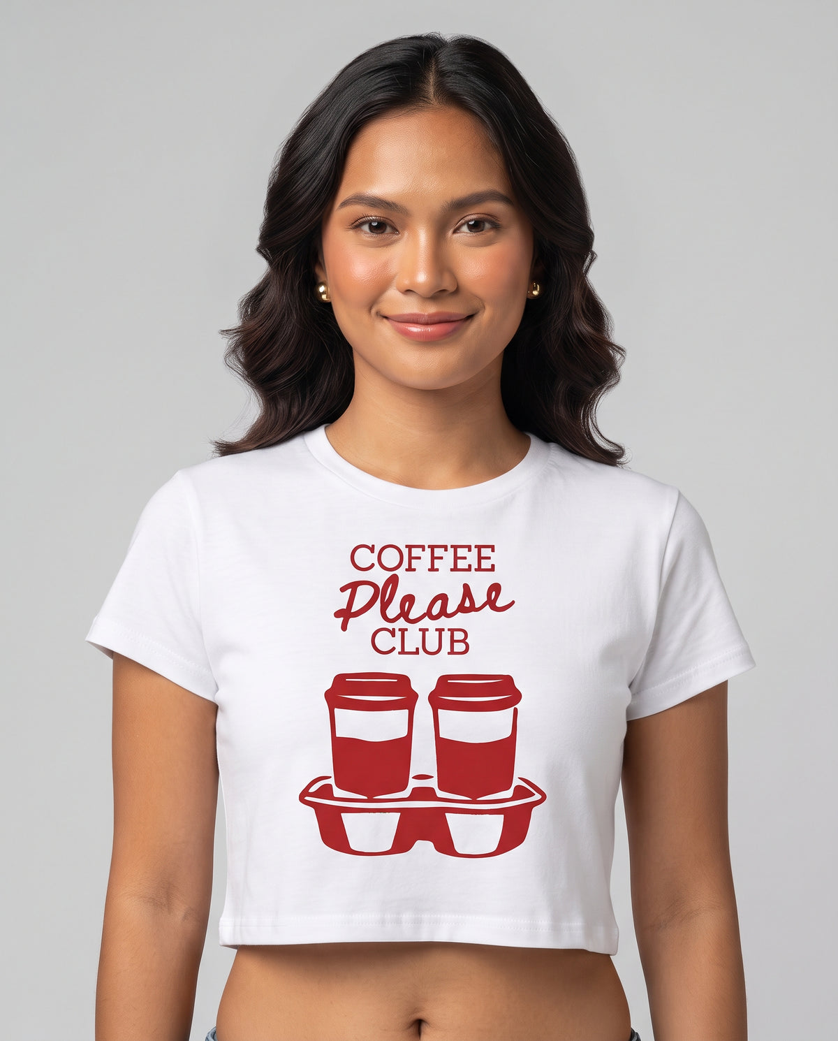 COFFEE PLEASE - Coffee (Crop Top)